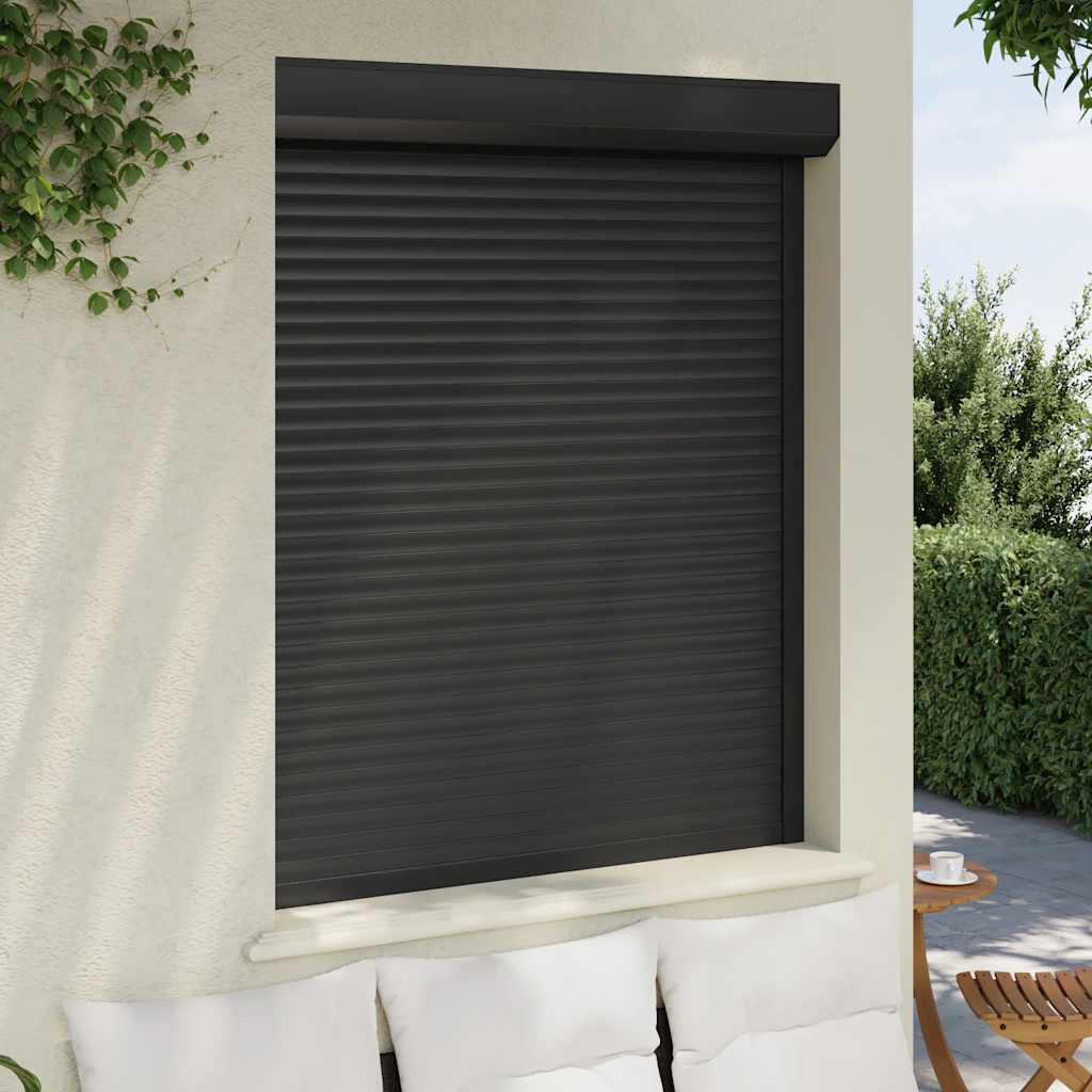 Vidaxl Roller Shutter 120x150 cm hliníkový antracity -