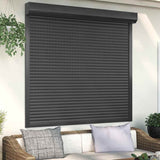 Vidaxl Roller Shutter 160x150 cm hliníkový antracity -