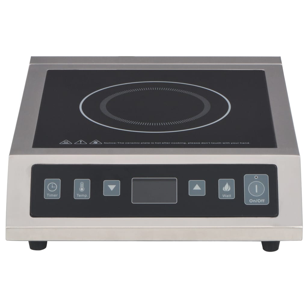 VidaXL induction hob with touch screen 3500 W