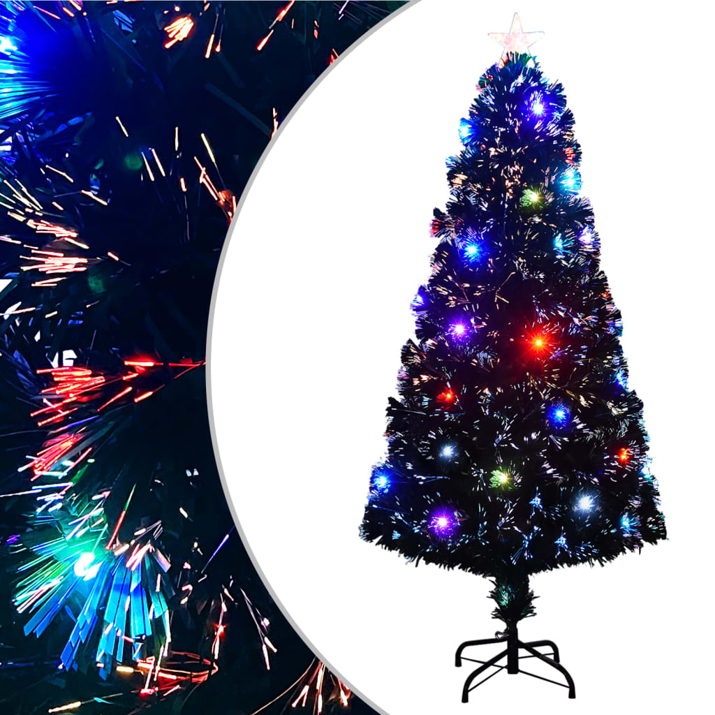 Árbol de Navidad Vidaxl con LED y Fiber Optic de 150 cm estándar