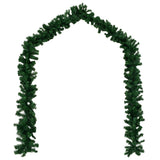 Vidaxl Garlands de Navidad 4 ST 270 CM PVC Green