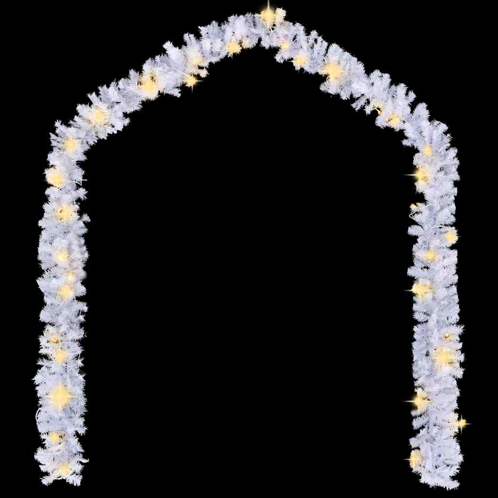 Vidaxl Christmas garland with LED lights 10 m white