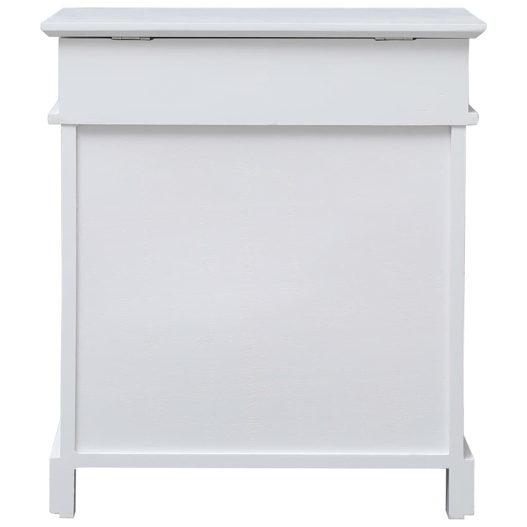 Szafka buta vidaxl 50x28x58 cm Paulownihout White