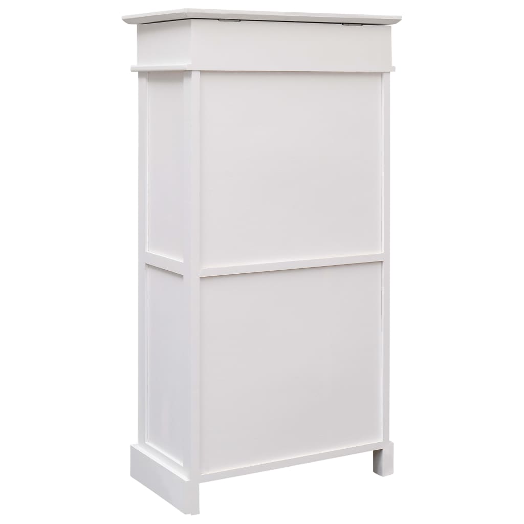 Szafka buta vidaxl 50x28x98 cm Paulownihout White