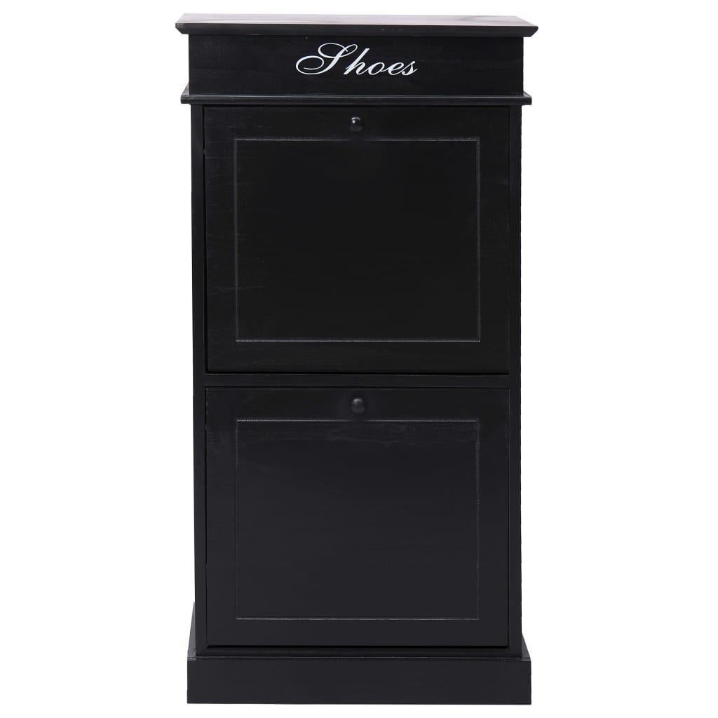 Vidaxl Schong Cabinet 50x28x98 cm Pauxohout Black