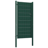 Vidaxl Poort 100x124 cm PVC and Steel Green