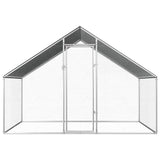 Vidaxl Chicken Coop 2.75x2x1,92 M verzinkte Stahl