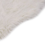 Vidaxl rug 60x90 cm artificial fur white