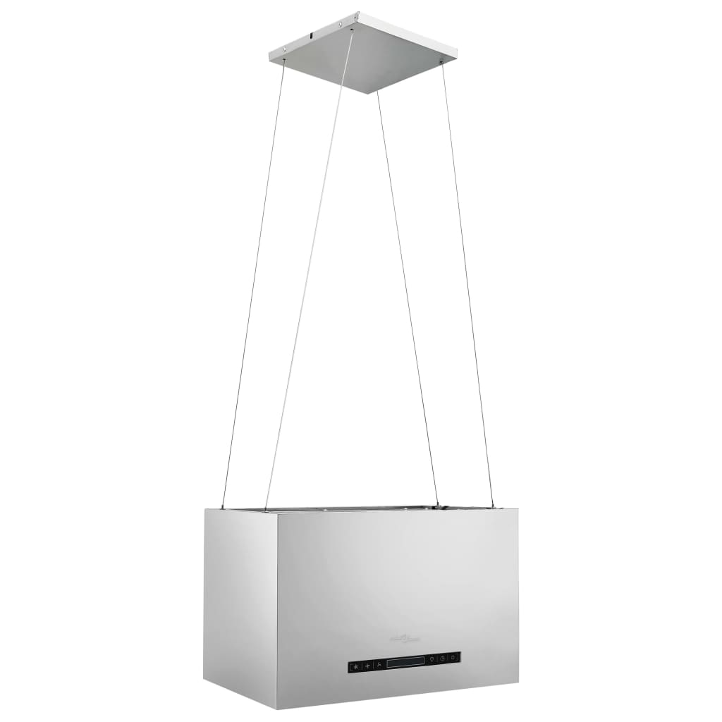 Vidaxl extractor hood hanging with touch sensor LCD 55 cm stainless steel