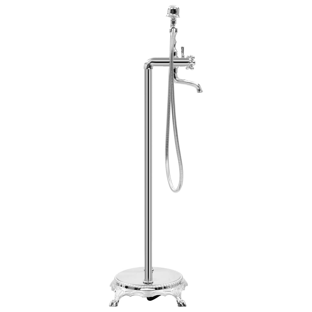 Vidaxl Badewanne Kran abgelöst 99,5 cm Edelstahl Silber gefärbt