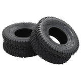 Vidaxl wheelbarrow tires 2 st 15x6.00-6 4PR rubber