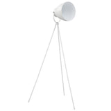 Vidaxl Floor lamp E27 Metal White