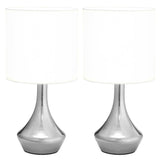 VidaXL table lamps 2 sts with a junction button E14 White