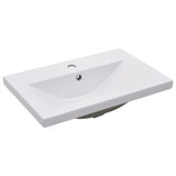 Vidaxl Byggt -in tvättbord 61x39.5x18.5 cm keramisk vit