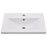 Vidaxl bygget -i vask Tabell 61x39,5x18,5 cm keramisk hvit