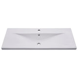 Vidaxl bygget -I vask Tabell 101x39,5x18,5 cm keramisk hvit