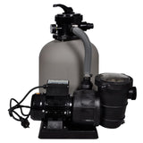 Vidaxl Sandfilterpumpen 2 ST 600 W 17000 l u u u u u u u u u u u u u u