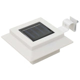 Vidaxl Solar Lamps 12 ST LED square 12 cm white