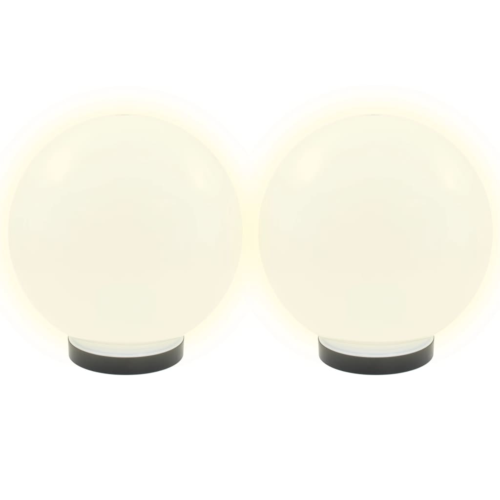 Lampes à bulbe LED vidaxl 4 pcs round 25 cm pmma