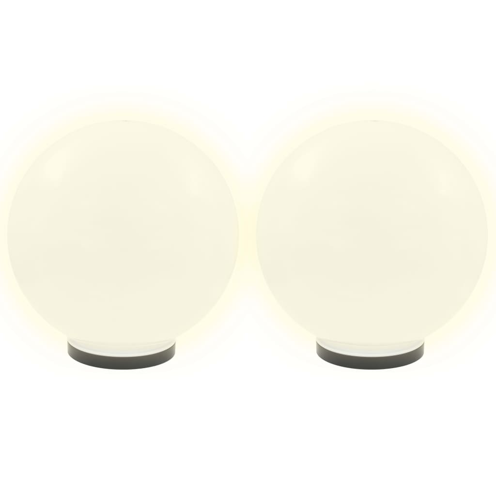 Lampes de bulbe LED vidaxl 4 pcs round 40 cm pmma