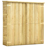 Vidaxl Garden Shed 163x50x171 cm Pine impregnado