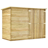 Vidaxl Garden Shed 232x110x170 cm impregnert furu