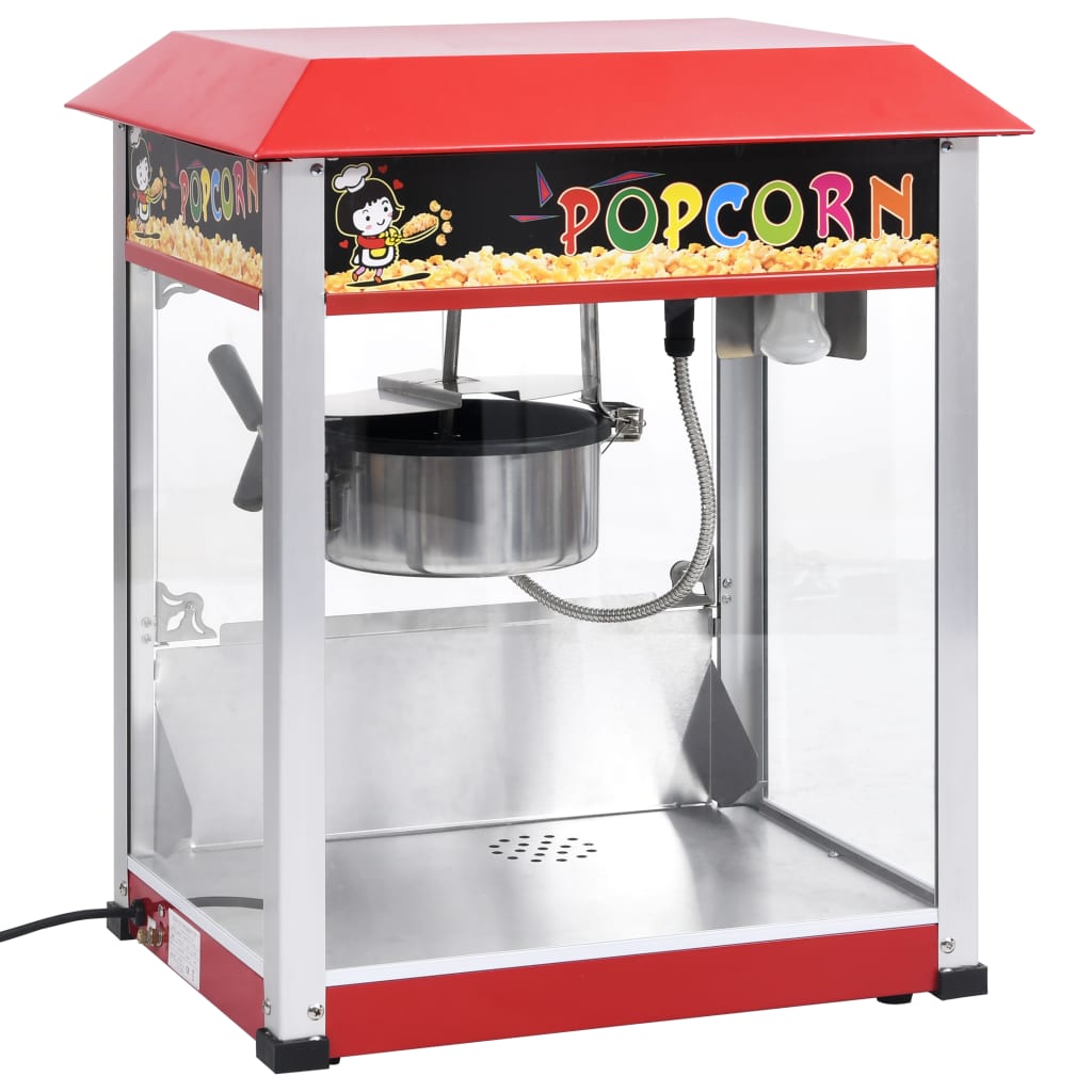 Vidaxl Popcornmaker med Teflonpan 1400 W