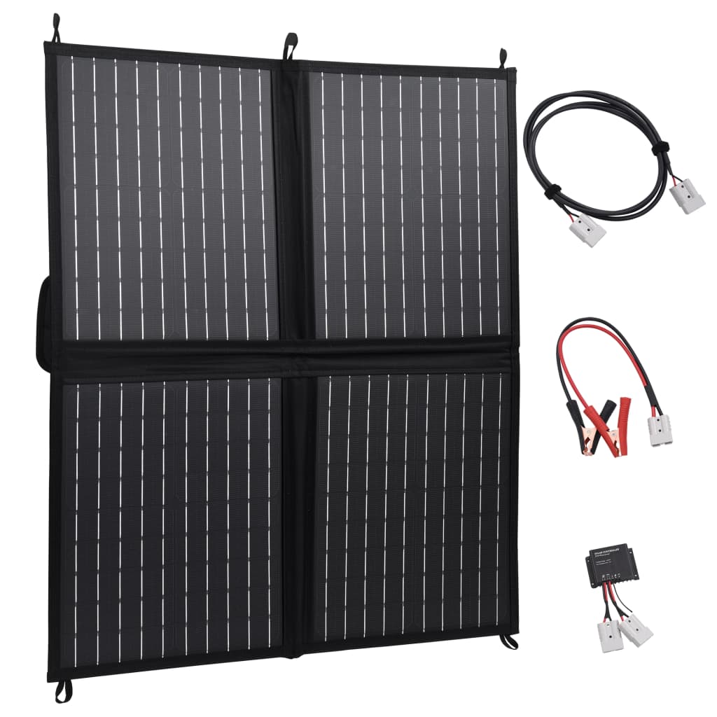 Vidaxl solar panel charger Collapsible 80 W 12 V