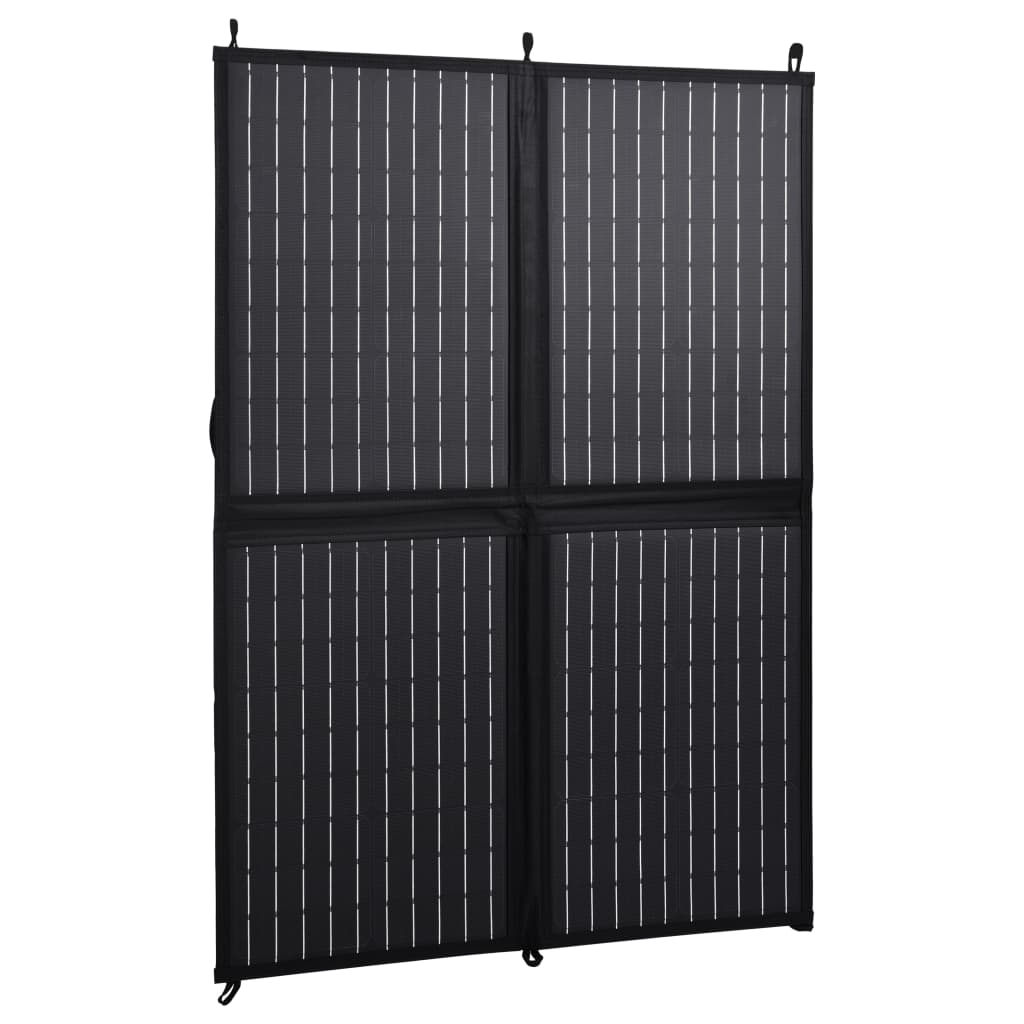 VidaXL Solar Panel Charger Foldable 100 W 12 V