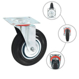 Vidaxl 12 St Swivel Wheels 125 mm