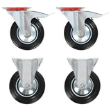 Vidaxl 16 st wheels 160 mm