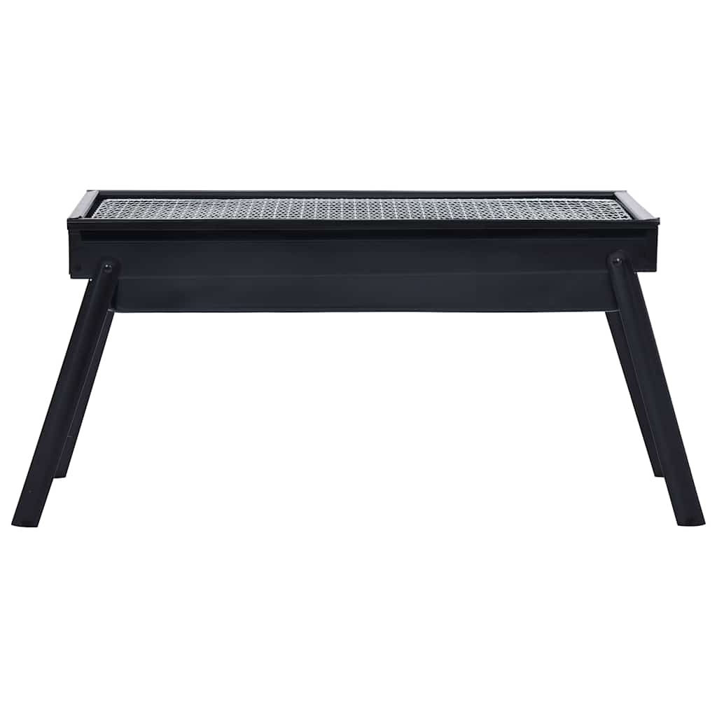 Vidaxl CampingBarbecue portatile 60x22.5x33 cm in acciaio inossidabile