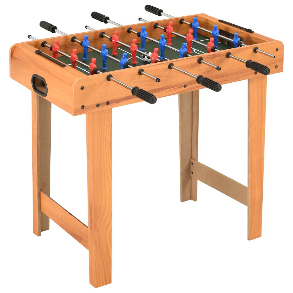 Vidaxl Football Table Mini 69x37x62 cm Maple