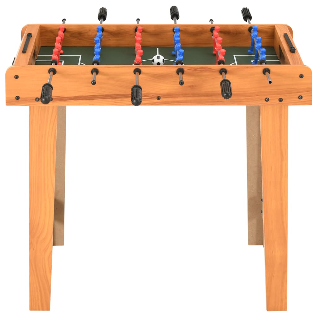 Vidaxl Football Table Mini 69x37x62 cm Maple