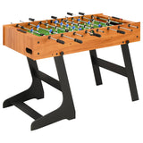 Vidaxl Fussball Dësch zesummegefaasst 121x61x80 cm Liichtbrong