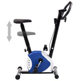 VidaXL exercise bike with tire resistance blue