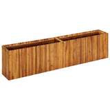 Vidaxl Planter je dvignil 200x30x50 cm trden akaciahout