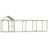 Vidaxl Chicken Coop 6x1.5x2 M impregnert furu