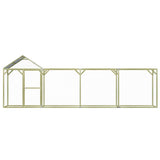 Vidaxl Chicken Coop 6x1.5x2 M impregnert furu