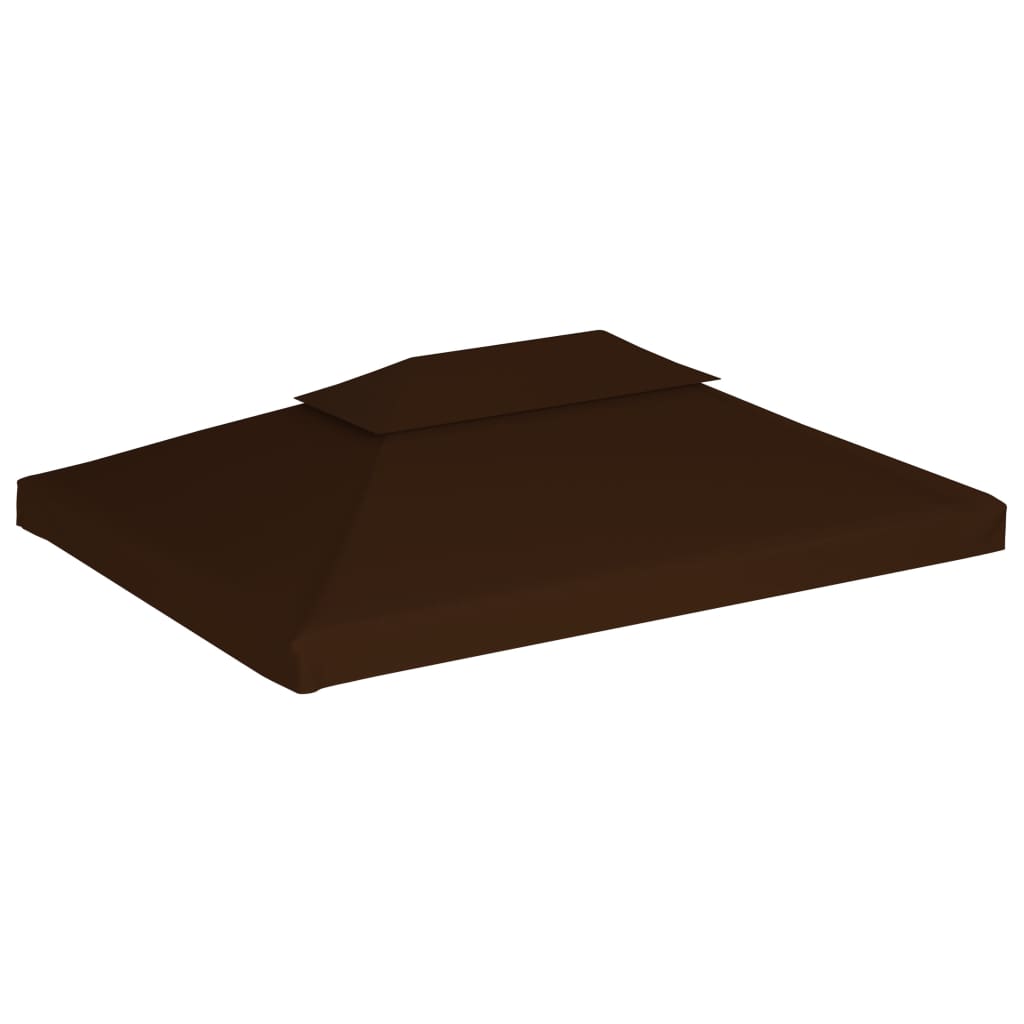 VidaXL Prieverwak 2-Layer 310 G m² 4x3 m Brown