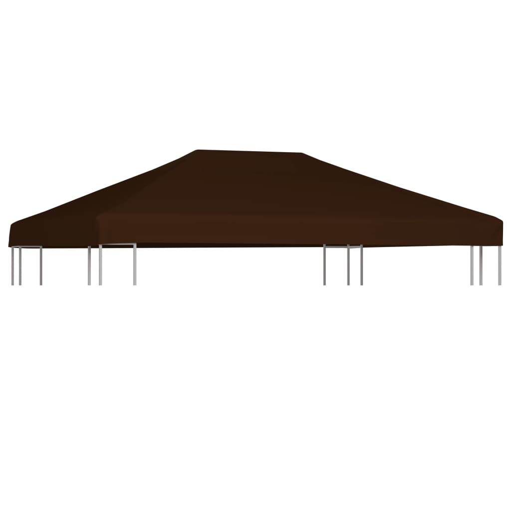 Vidaxl pried Roek 310 g m² 3x4 m Brown