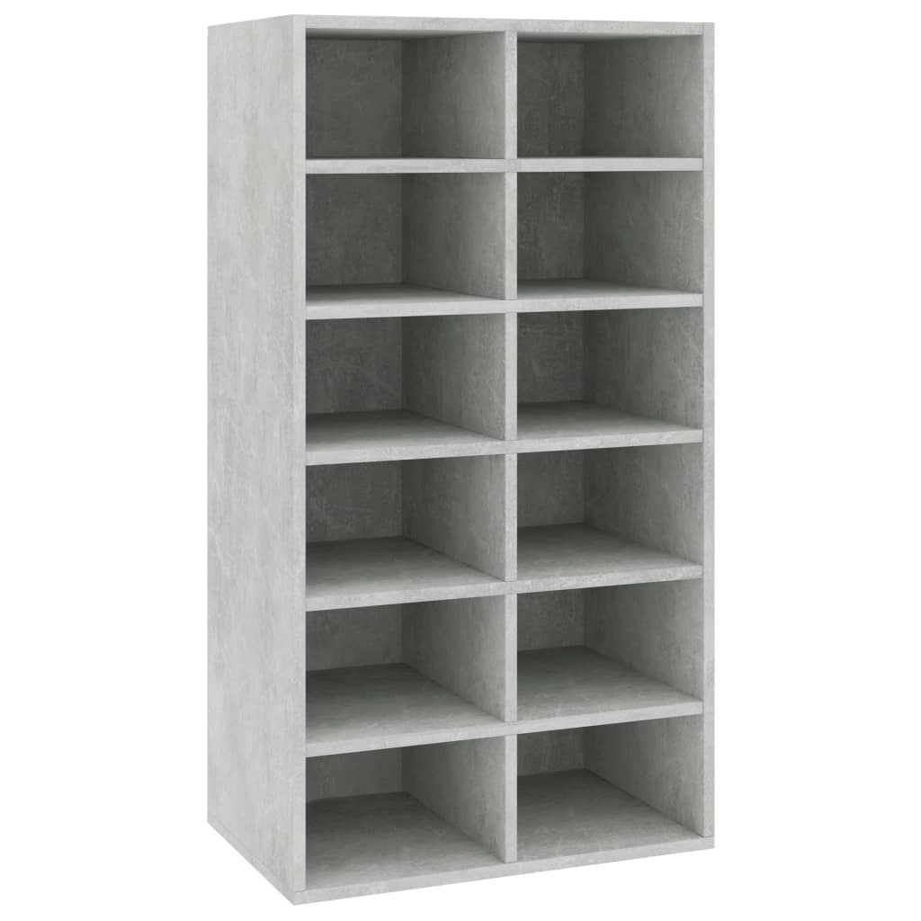 Vidaxl Shoe Rack 54x34x100.5 cm Precio de concreto de madera procesada