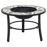 Vidaxl Fire Bowl Mosaic 68 cm Green en céramique