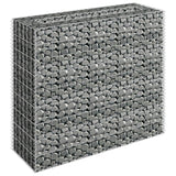 Vidaxl Gabion Planter Insented 90x30x90 cm galvaniseret stål