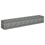 Vidaxl Gabion Fiorter raccolta in acciaio zincato 180x30x30 cm