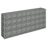 Vidaxl Gabion Planter höjde 180x30x90 cm galvaniserat stål