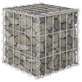 Vidaxl Gabion Planter höjde kub 30x30x30 cm ståltråd