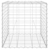 Vidaxl Gabion Planter hevet kube 60x60x60 cm ståltråd