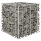 Vidaxl Gabion Planter hevet kube 60x60x60 cm ståltråd