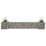 Vidaxl Gabion Planning Box a forma di H-260x40x40 cm